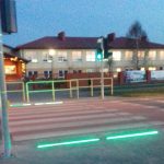 doświetlenie przejścia dla pieszych